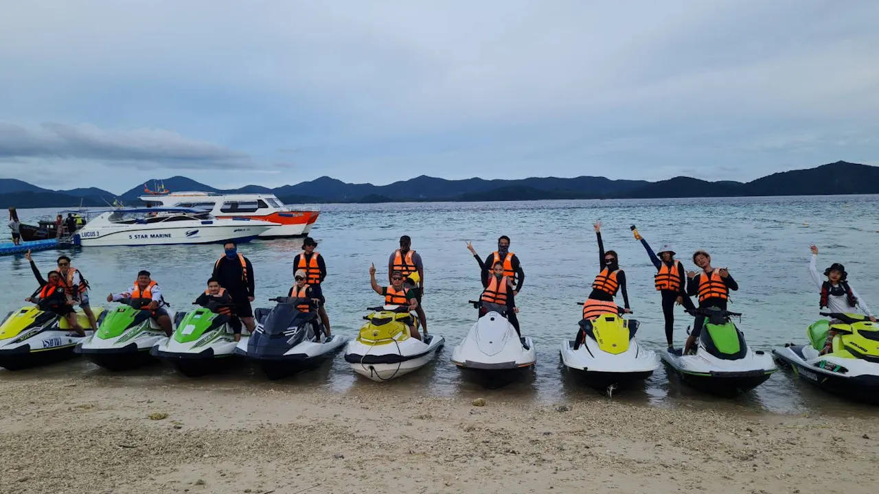 Join Tour Jet Ski Experience Half-Day Trip from Phuket