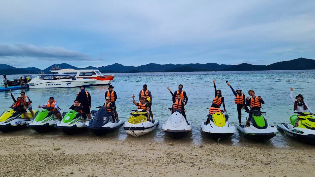 Join Tour Jet Ski Experience Half-Day Trip from Phuket