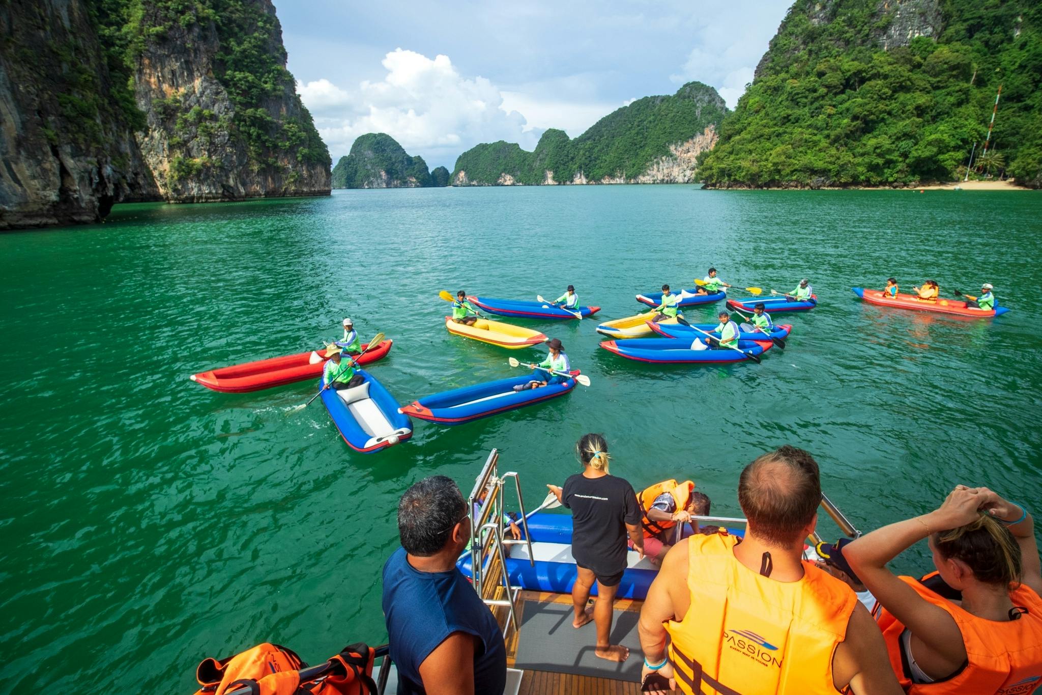 Join Tour Phang Nga Bay by Luxury Catamaran Boat from Phuket Ticket
