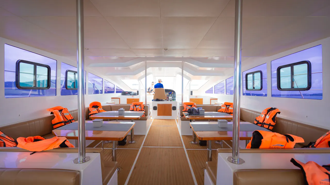 Phi Phi Island, Bamboo Island and Sunset Maiton Island by Seanery Speed Catamaran Discount