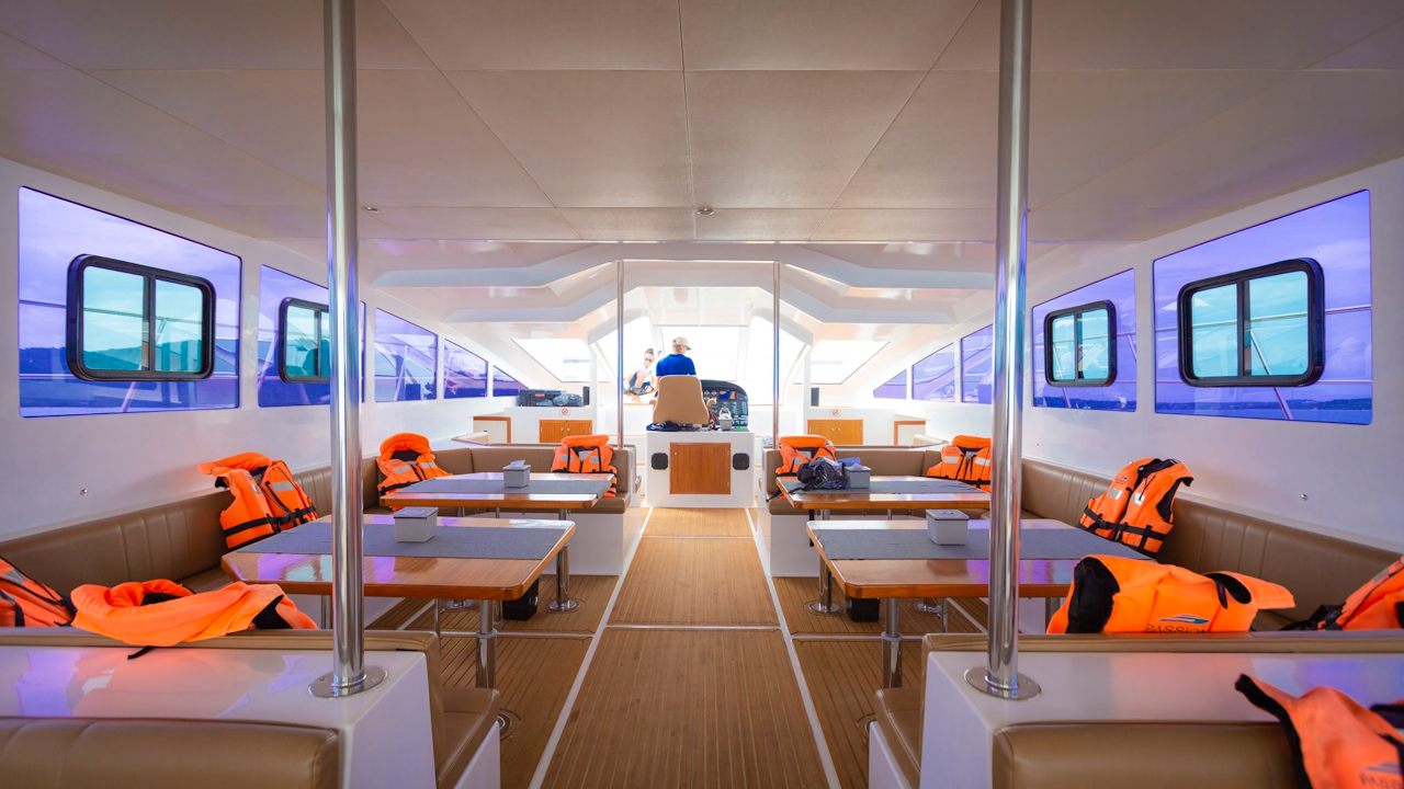 Phi Phi Island, Bamboo Island and Sunset Maiton Island by Seanery Speed Catamaran Discount