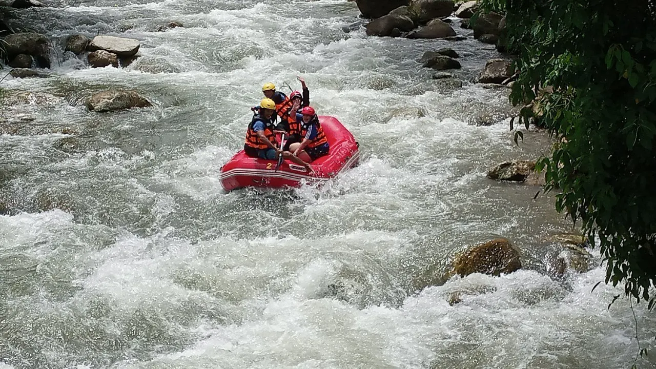 Join Tour White Water Rafting, Flying Fox, Jungle Walk, ATV Adventure and Elephant Trekking from Phuket Category