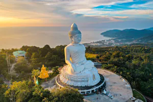 Phuket Guided City Tour: Big Buddha, Chalong Temple, Promthep Cape and Phuket Old Town