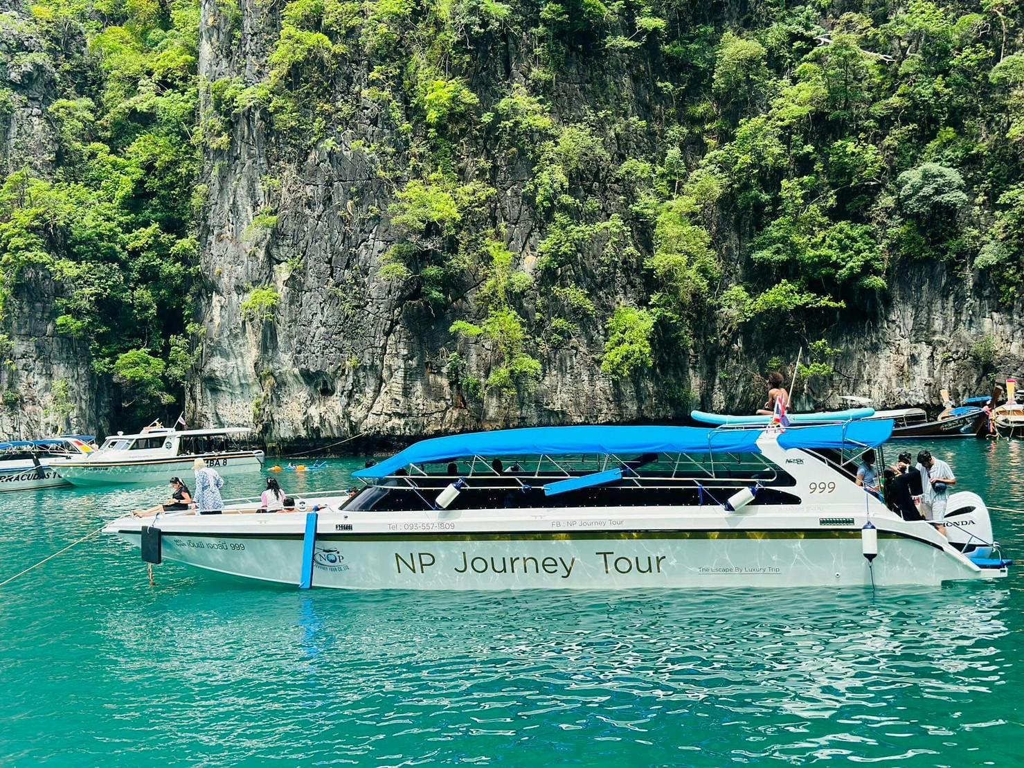 Join Tour Maithon Island, Phi Phi Island, Maya Beach and Khai Island by Speedboat or Speed Catamaran Discount