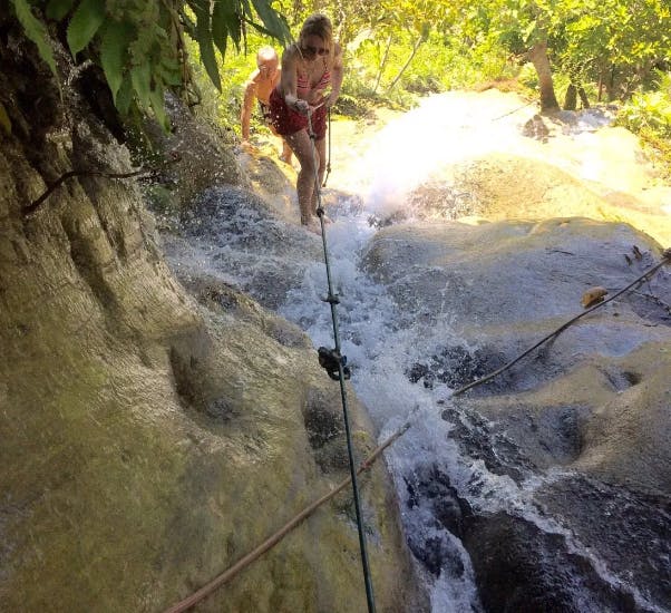 Climb Unique Sticky Waterfall in Chiang Mai Location