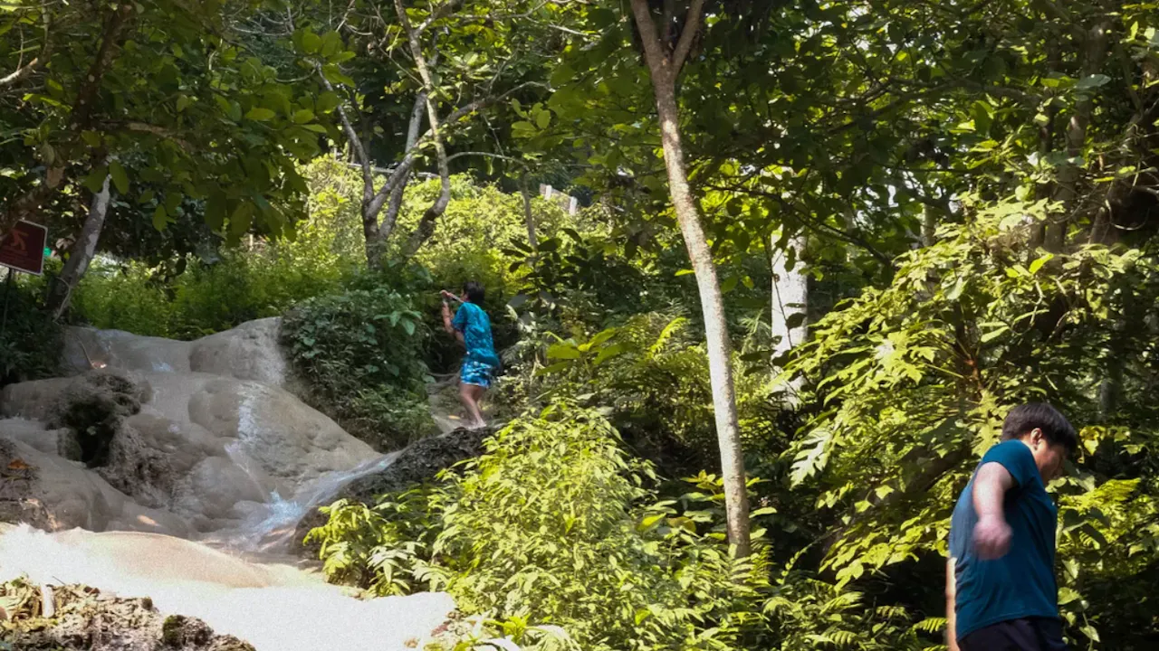 Climb Unique Sticky Waterfall in Chiang Mai Ticket