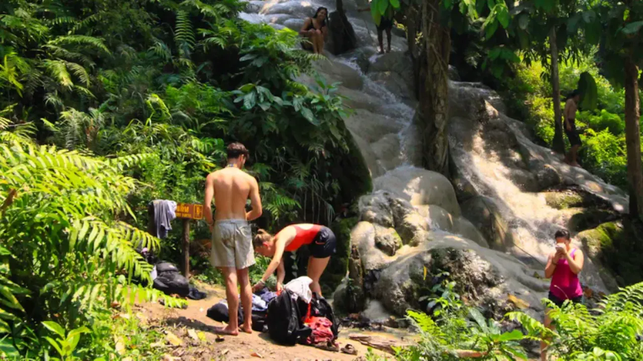 Climb Unique Sticky Waterfall in Chiang Mai Discount
