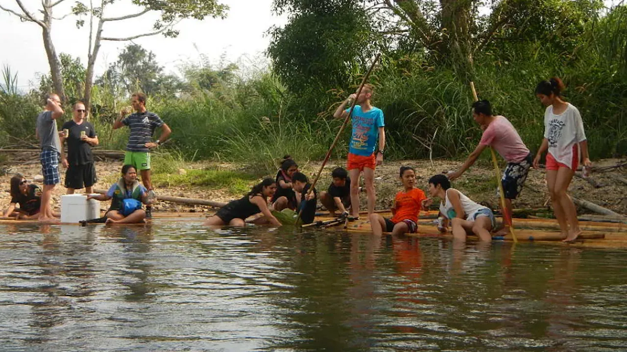 Enjoy Chiang Mai Bamboo Rafting Along the Mae Wang River Discount