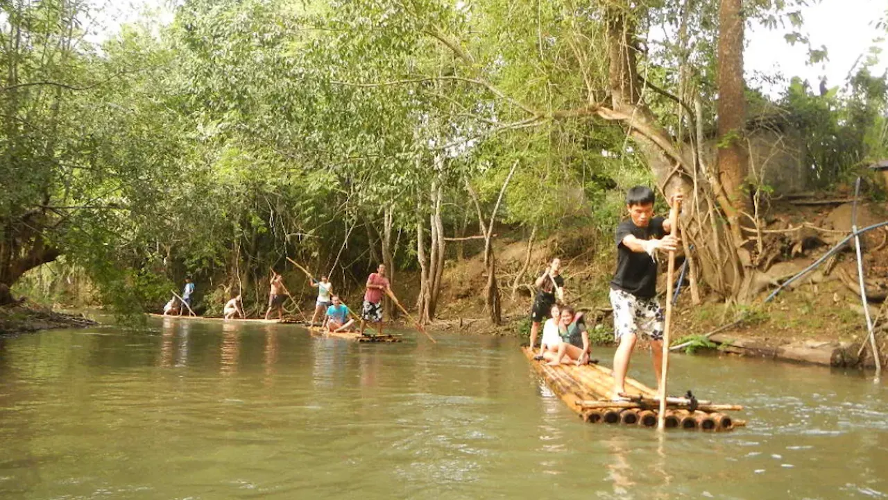Enjoy Chiang Mai Bamboo Rafting Along the Mae Wang River Price