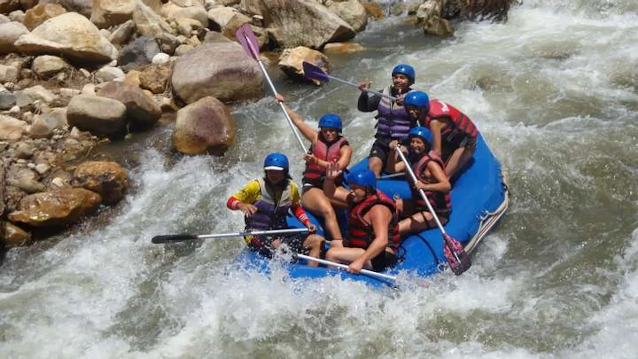 Day trip White Water Rafting Adventure Tour in Phang Nga Include Transfer