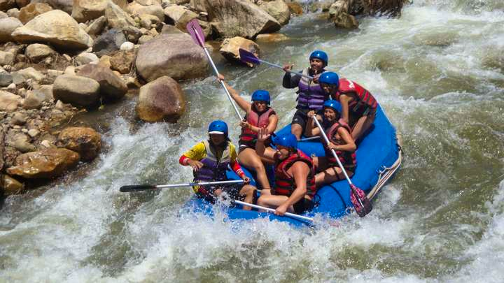 Day trip White Water Rafting Adventure Tour in Phang Nga Include Transfer