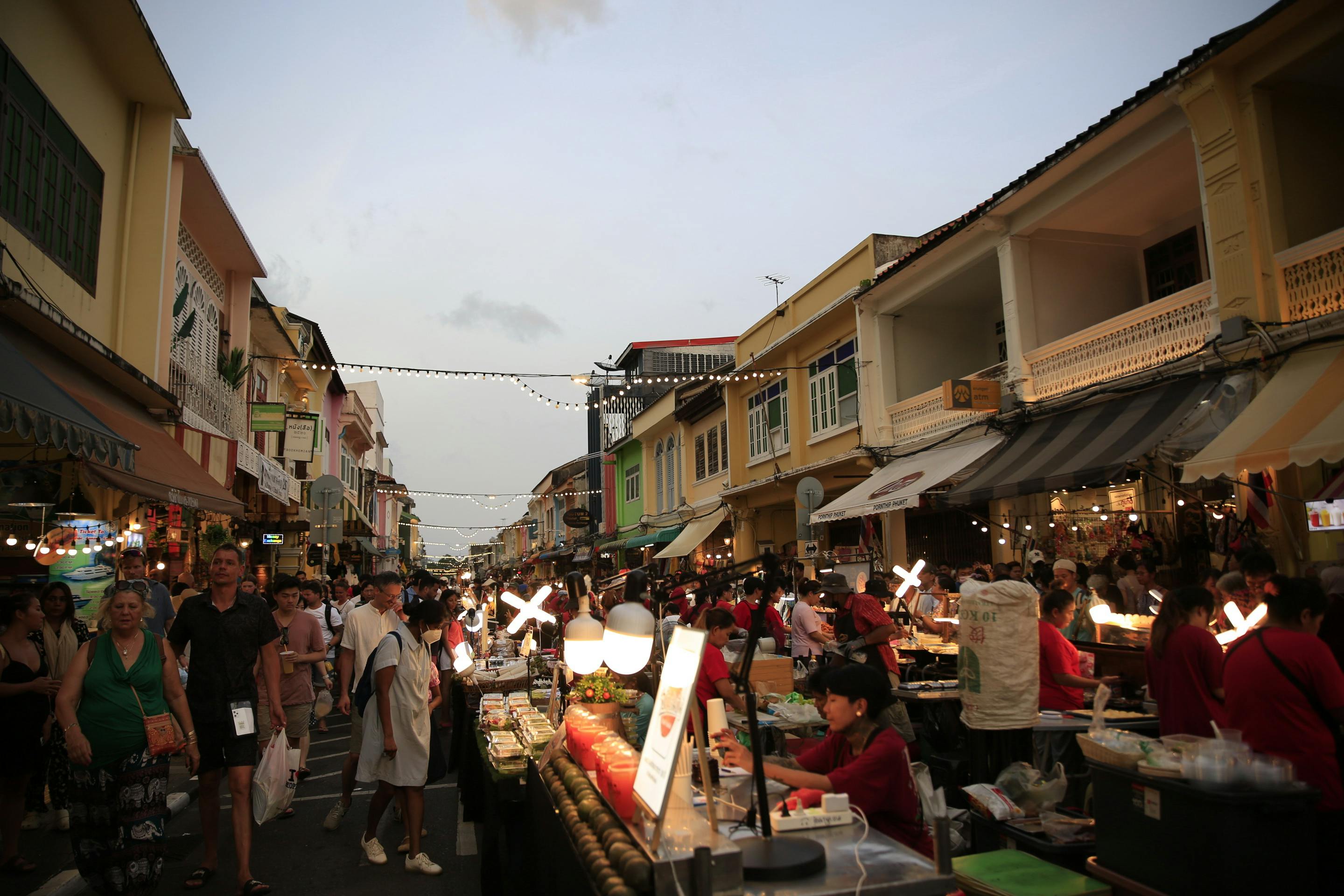 Phuket Sunday Walking Street Market Location