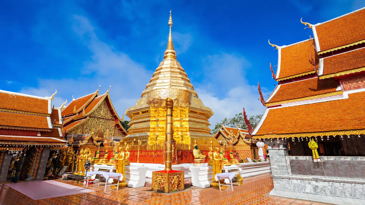 Chiang Mai: Doi Suthep and Wat Umong Enchanting Evening Tour Discount