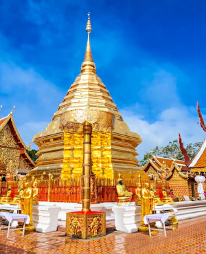 Chiang Mai: Doi Suthep and Wat Umong Enchanting Evening Tour