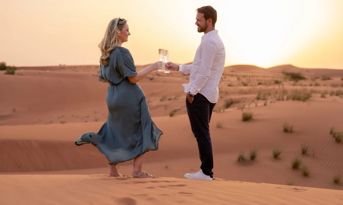 Private Desert Experience with BBQ Dinner & Premium Beverages Thrillark