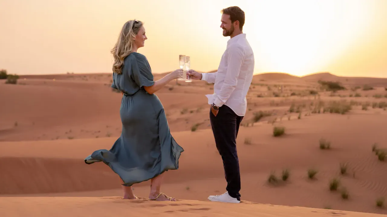 Private Desert Experience with BBQ Dinner & Premium Beverages Thrillark