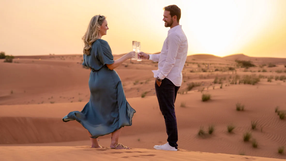 Private Desert Experience with BBQ Dinner & Premium Beverages Thrillark