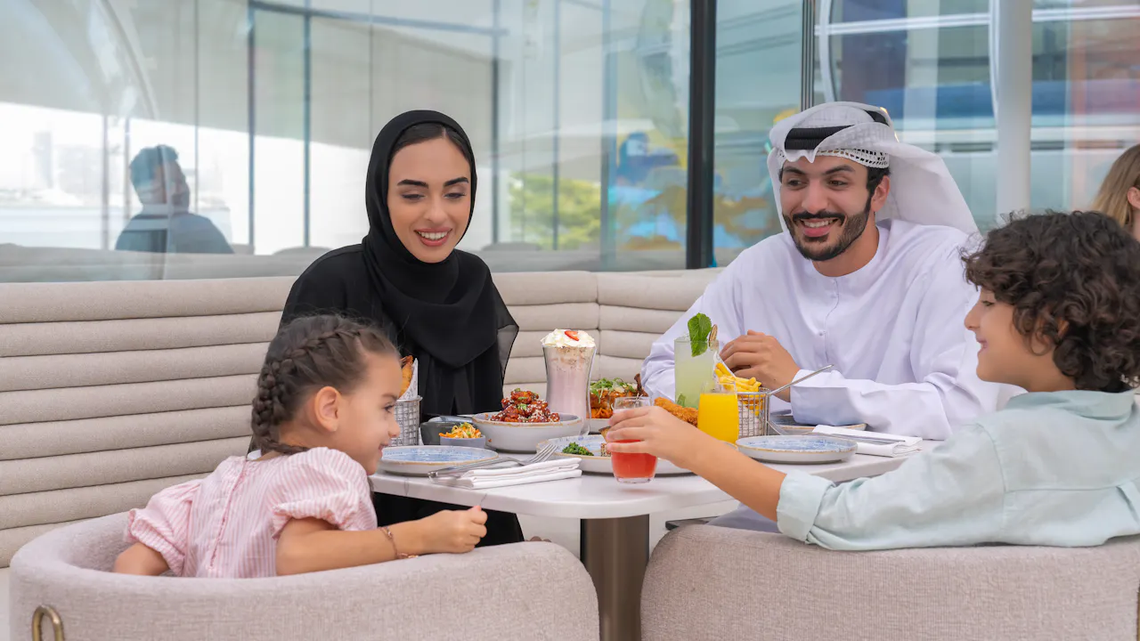 Ain Dubai Premium Cabin Tickets with 2-Course Meal Discount