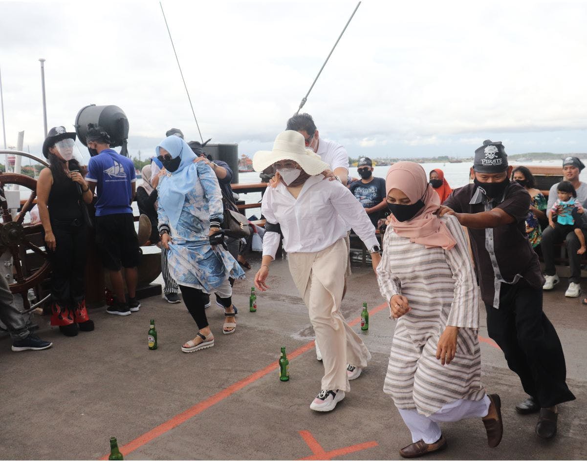 Bali Pirate Dinner Cruise Location