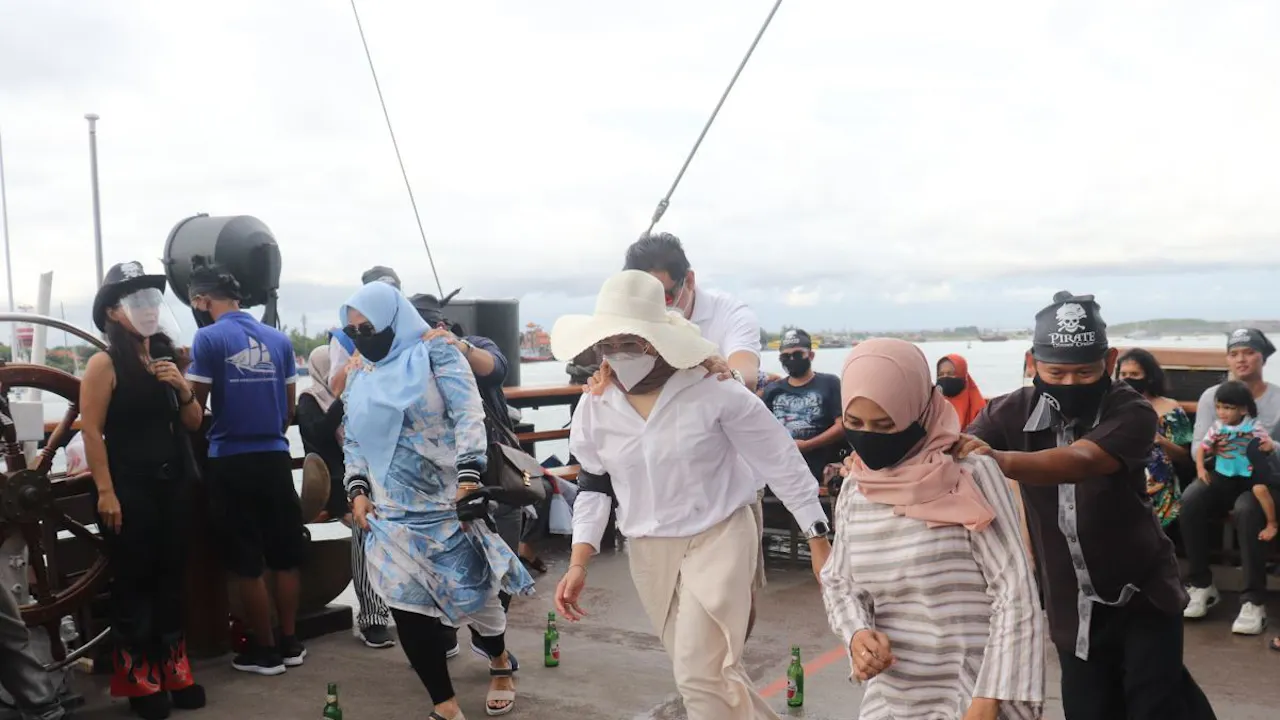 Bali Pirate Dinner Cruise Location