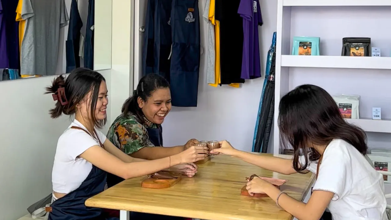 Myna Chocolate & Coffee workshop class in Bali Price