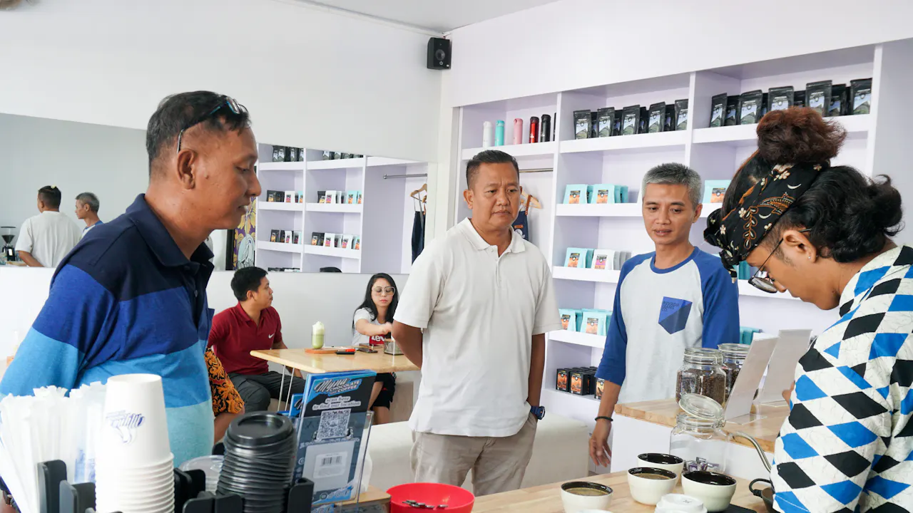 Myna Chocolate & Coffee workshop class in Bali