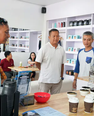 Myna Chocolate & Coffee workshop class in Bali