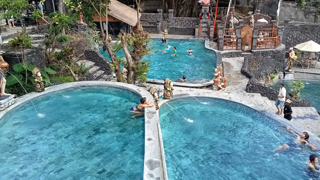 Batur Natural Hot Spring Ticket in Bali Location