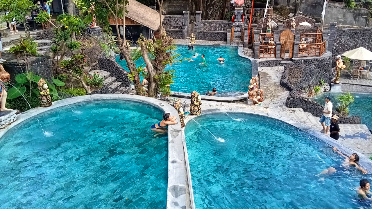 Batur Natural Hot Spring Ticket in Bali Location