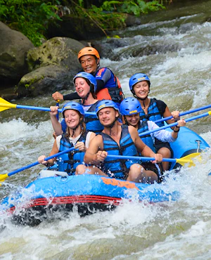 Ayung River Rafting Include Lunch in Ubud