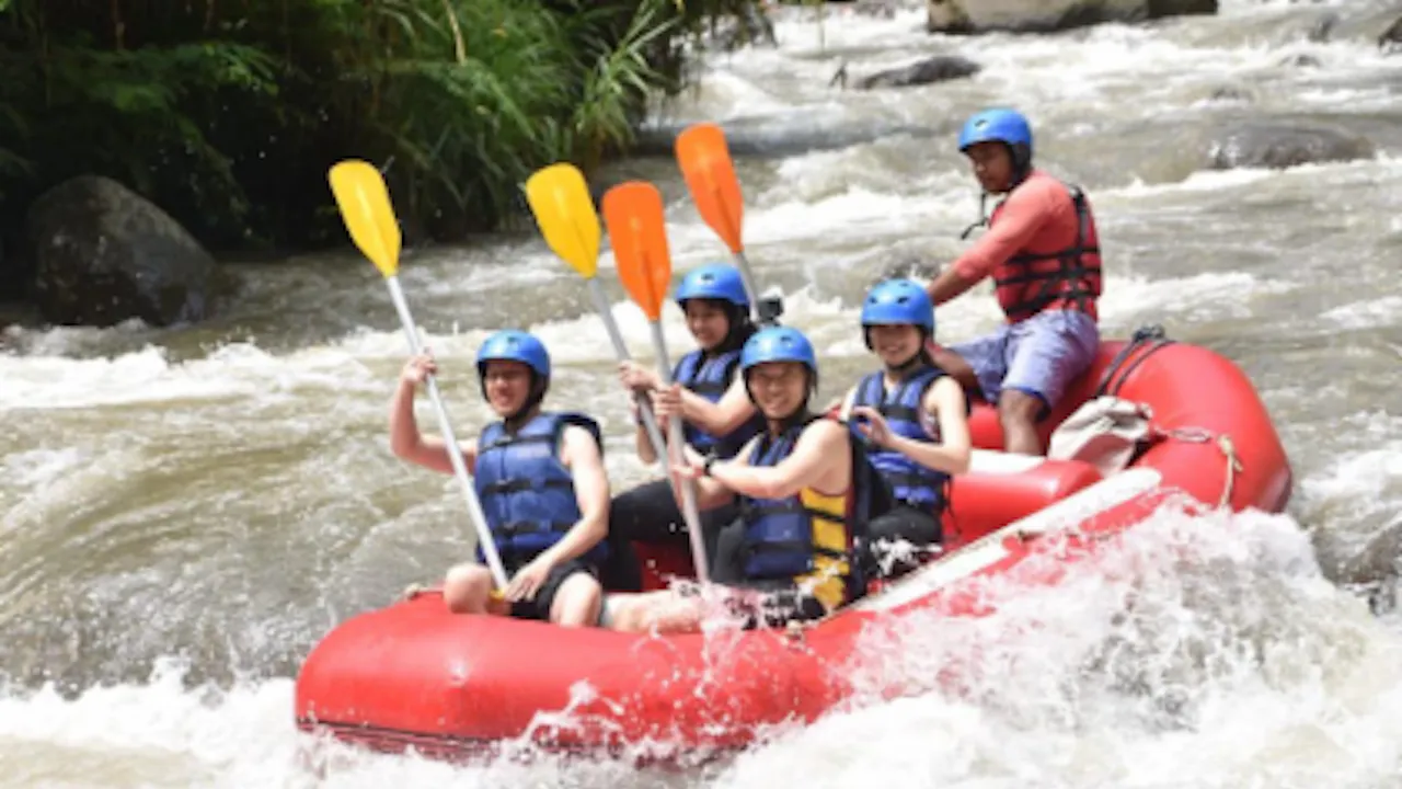 Telaga Waja White Water Rafting in Bali Discount