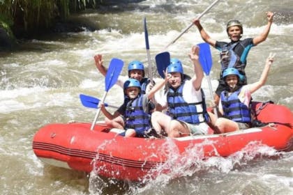 Telaga Waja White Water Rafting in Bali 