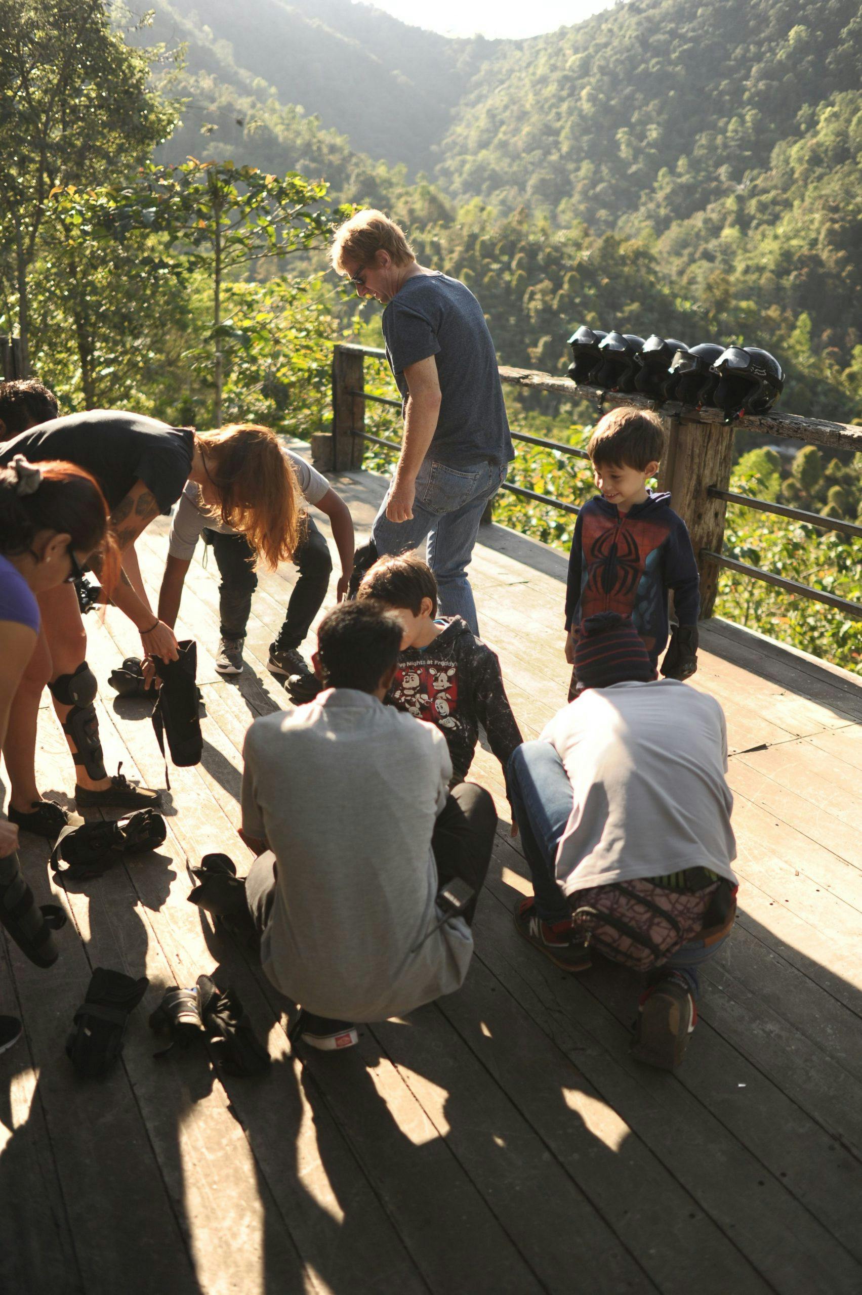 Green Hillside Cycling at Bali Price