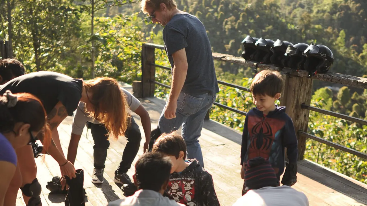 Green Hillside Cycling at Bali Price