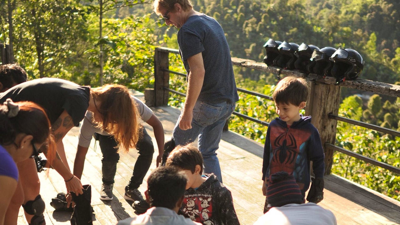 Green Hillside Cycling at Bali Price