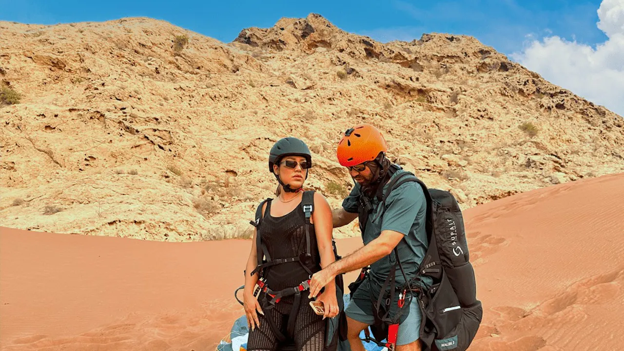 Tandem Paragliding Experience in Sharjah Ticket