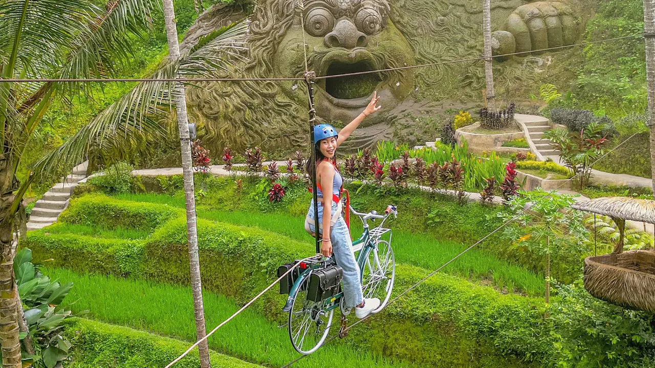 Alas Harum Day Pass, Swing, Sky Bike & Flying Fox Category