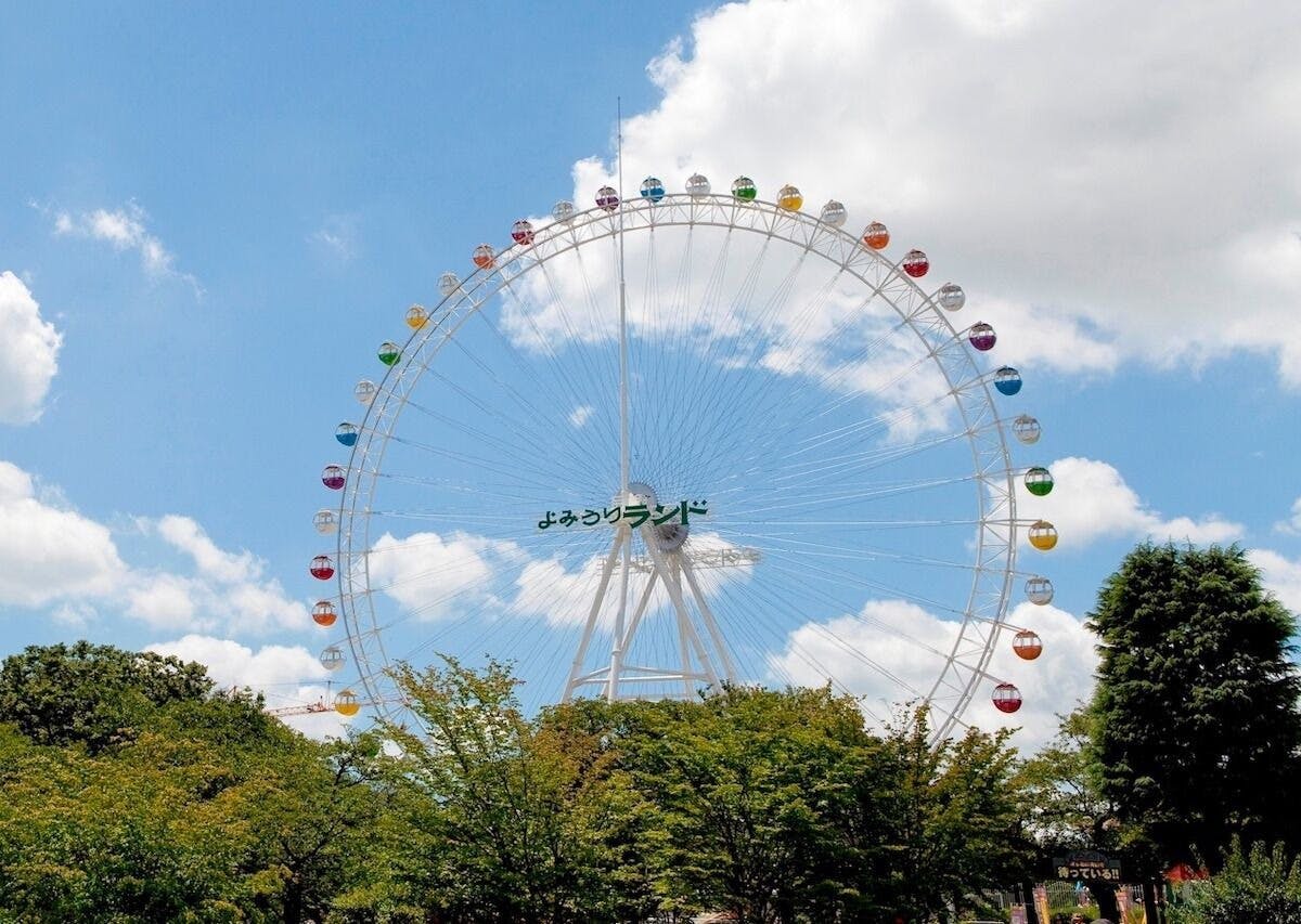Yomiuri Land Amusement Park Ticket Ticket