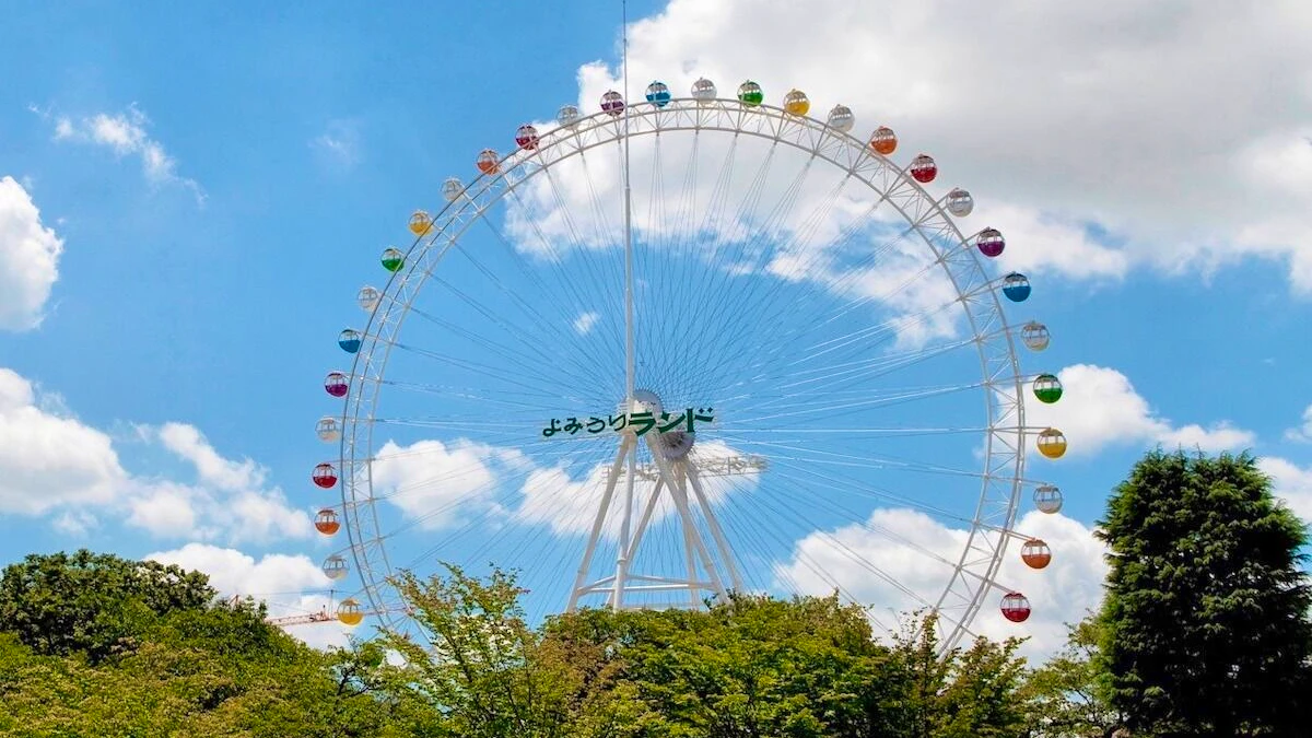 Yomiuri Land Amusement Park Ticket Ticket