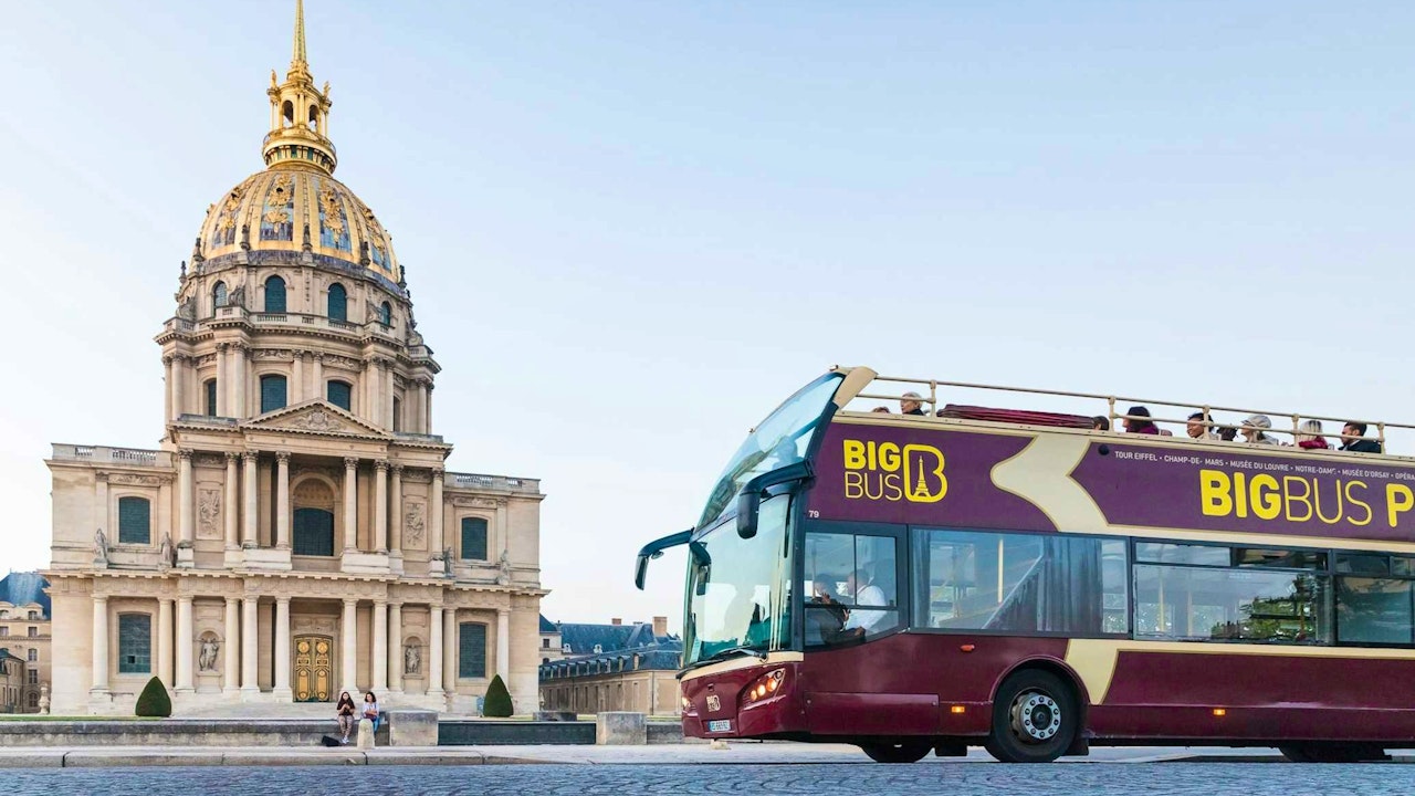 Big Bus Paris Hop-on Hop-off Tour Discount