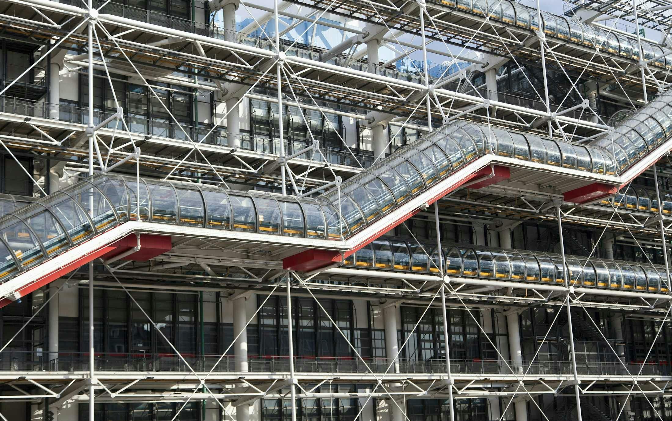 Centre Pompidou Exhibition + Rooftop Access Ticket