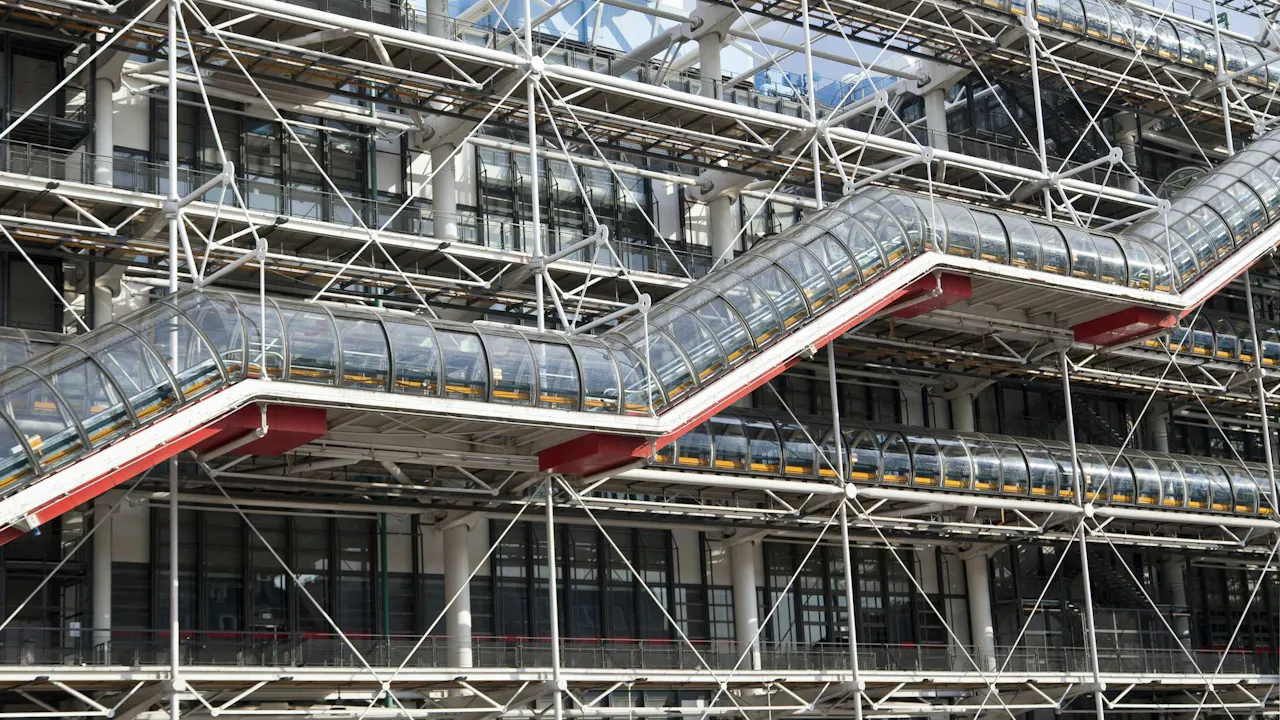 Centre Pompidou Exhibition + Rooftop Access Ticket