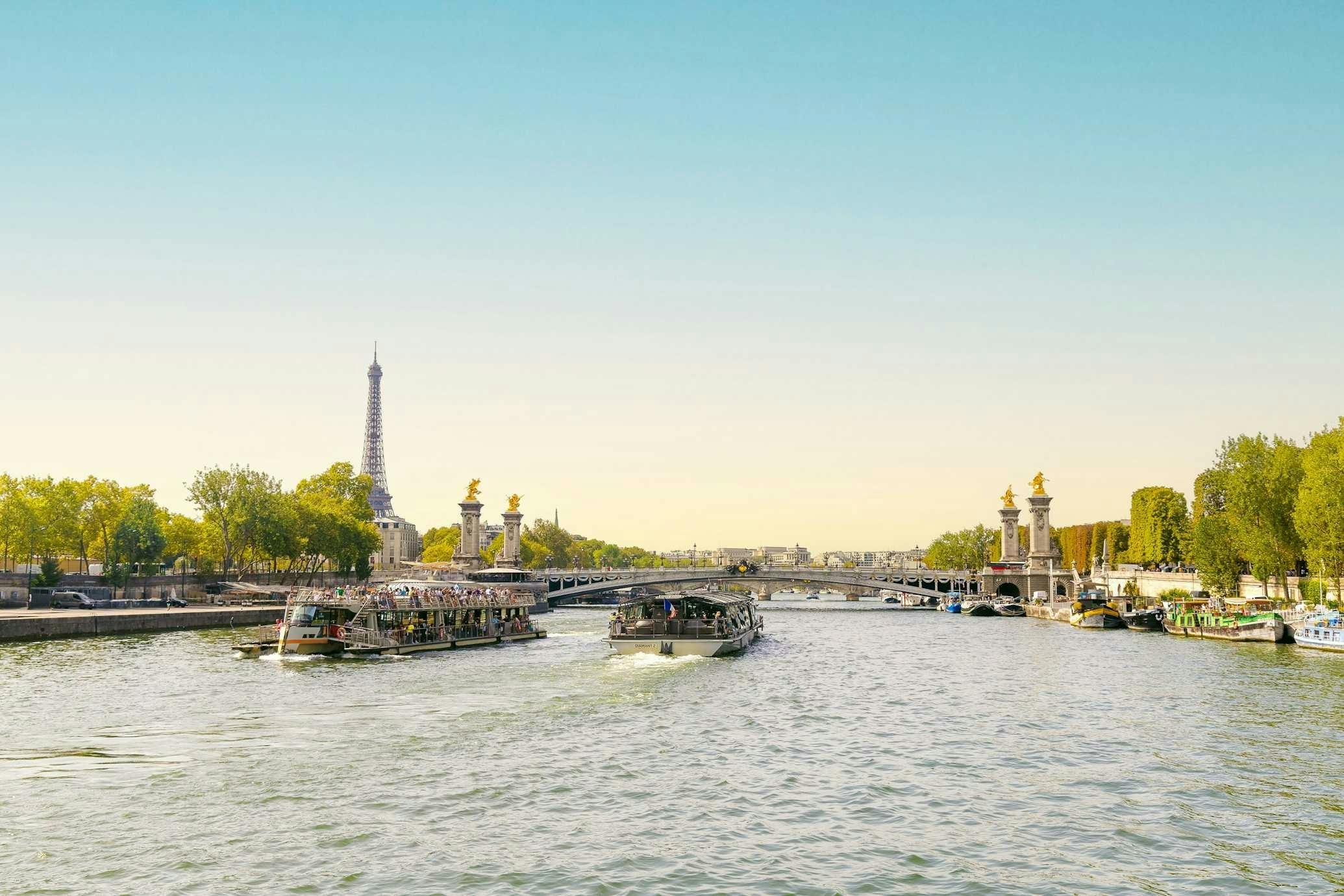 Seine River Sightseeing Cruise from the Eiffel Tower