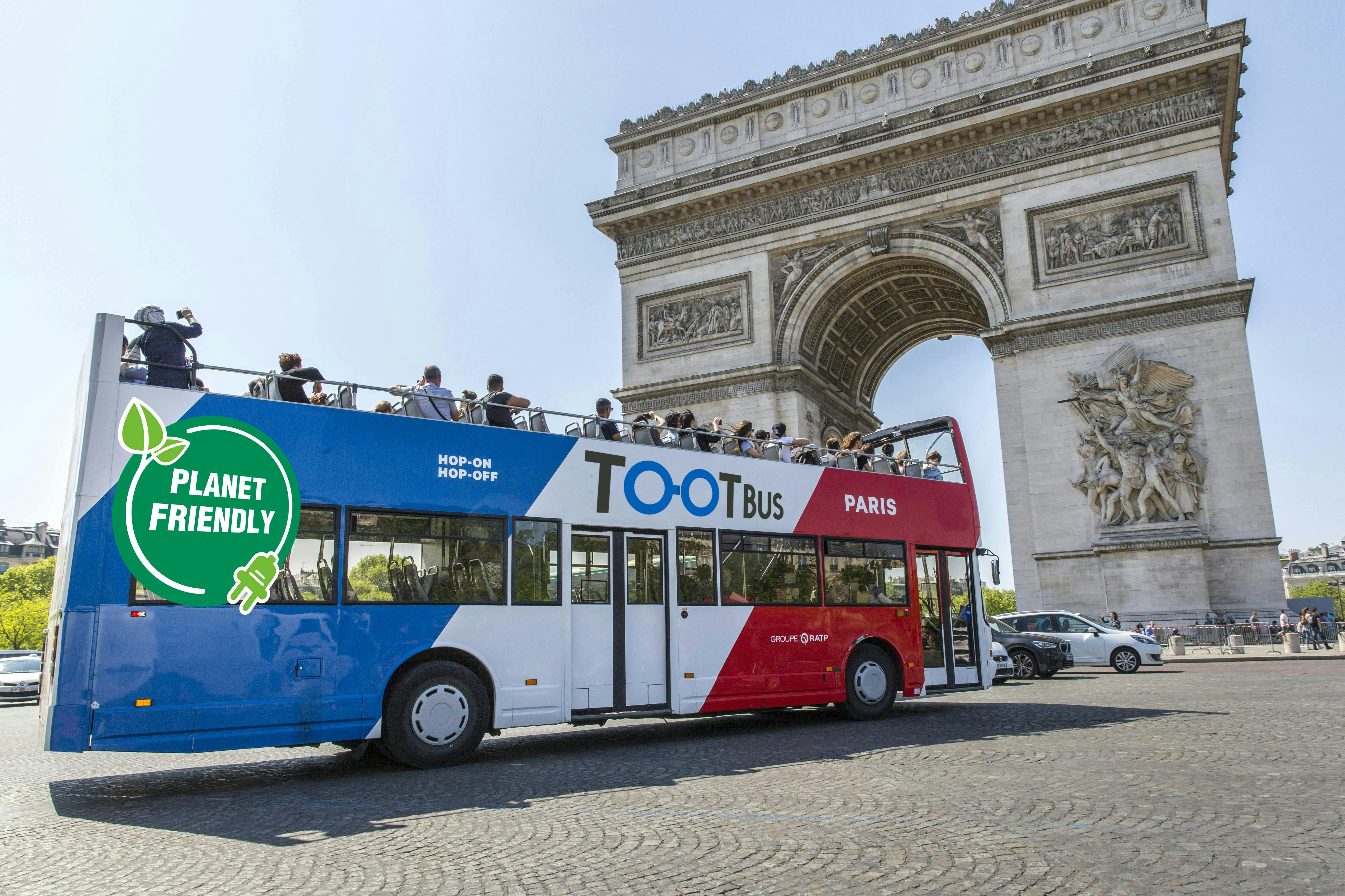 Tootbus Paris Hop-on Hop-off Bus Tour