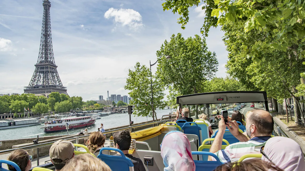 Tootbus Paris Eco-Friendly Hop-on Hop-off Bus Ticket