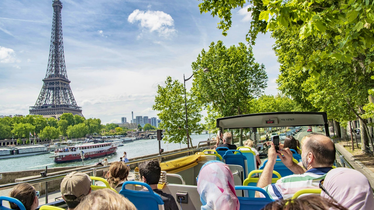 Tootbus Paris Eco-Friendly Hop-on Hop-off Bus Ticket