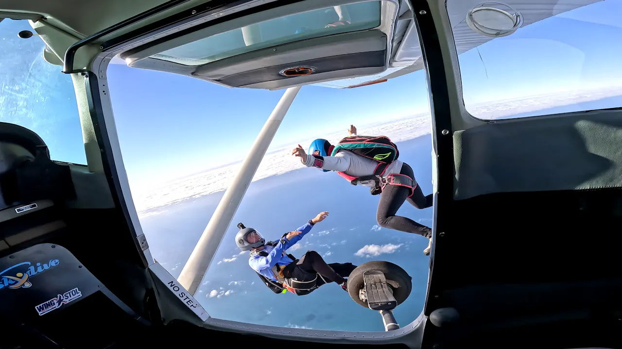 Tandem Skydive at 12 Apostles