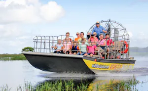 Combo: Wild Florida Airboat Ride + Safari Park with Gator Park