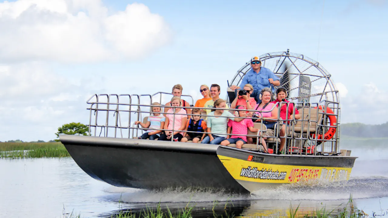 Wild Florida - Safari Park & 30 Minute Everglades Tour Ticket