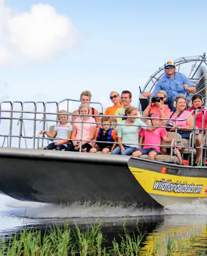 Combo: Wild Florida Airboat Ride + Safari Park with Gator Park
